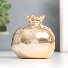 Фигурка керамика «Гранат с зёрнами», под золото, 7×6.5×6.5 см - Фото 2