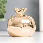 Фигурка керамика «Гранат с зёрнами», под золото, 7×6.5×6.5 см - Фото 4