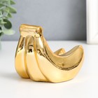 Сувенир керамика "Связка бананов" золото 8х7,5х7,5 см - Фото 3