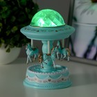 Ночник-проектор «Шапито» LED 3хLR=44 диско, крутится, голубой 10×10×17 см RISALUX - Фото 5