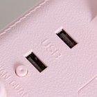 Настольная лампа «Эра» LED 8 Вт 3000К-6000К диммер 2 розетки 2хUSB2.0 розовый 10×28×33 см RISALUX 946 - Фото 11