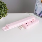 Настольная лампа «Эра» LED 8 Вт 3000К-6000К диммер 2 розетки 2хUSB2.0 розовый 10×28×33 см RISALUX 946 - Фото 4