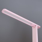 Настольная лампа «Эра» LED 8 Вт 3000К-6000К диммер 2 розетки 2хUSB2.0 розовый 10×28×33 см RISALUX 946 - Фото 6