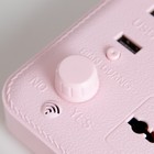 Настольная лампа «Эра» LED 8 Вт 3000К-6000К диммер 2 розетки 2хUSB2.0 розовый 10×28×33 см RISALUX 946 - Фото 8