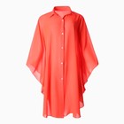 Туника пляжная женская, цвет красный, размер 50 - фото 22132796