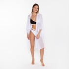 Туника пляжная женская, цвет белый, размер 50 9572921