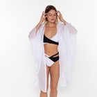 Туника пляжная женская, цвет белый, размер 50 9572921