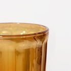 Набор стаканов стеклянных Magistro «Ла-Манш», 350 мл, 8×12,5 см, 6 шт, цвет янтарный - фото 4376151