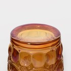 Набор стаканов стеклянных Magistro «Ла-Манш», 350 мл, 8×12,5 см, 6 шт, цвет янтарный - Фото 4