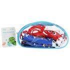 Набор для плавания детский «На волне: Морское приключение»: шапочка, очки, беруши, зажим для носа - Фото 12