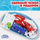 Набор для плавания детский «На волне: Морское приключение»: шапочка, очки, беруши, зажим для носа - Фото 5