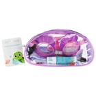 Набор для плавания детский «На волне» «Морской мир»: шапочка, очки, беруши, зажим для носа - Фото 12