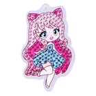 Алмазная мозаика на брелоке с частичным заполнением для детей «Аниме» - Фото 3