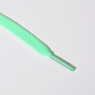 Шнурки для обуви, пара, плоские, 8 мм, 120 см, мятные - Фото 4