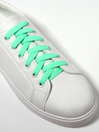 Шнурки для обуви, пара, плоские, 8 мм, 120 см, мятные - Фото 8