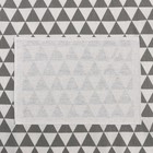 Фартук Доляна "Треугольники", цвет серый, 60 х 67±4см, 100%пэ - Фото 4