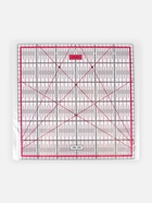 Линейка для квилтинга и пэчворка, 30×30 см, s=3 мм, розовая - Фото 5