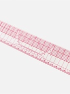 Линейка для квилтинга и пэчворка, 5×60×0.1 см, розовая - Фото 4