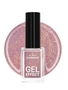 Лак с эффектом геля "Формула", тон 136, цвет розово-золотистый искрящийся, 12 мл - Фото 2