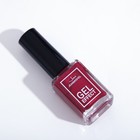 Лак с эффектом геля "Формула", тон 151, цвет темно-красный с перламутром, 12 мл - Фото 3