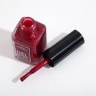 Лак с эффектом геля  "Формула", тон 151, цвет темно-красный с перламутром, 12 мл - Фото 4