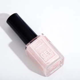 Лак с эффектом геля  "Формула", тон 336, цвет бежевый искрящийся (комплект 2 шт)