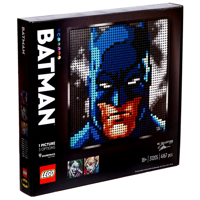 Набор для творчества «Бэтмен из Коллекции Джима Ли», LEGO Art - Фото 1