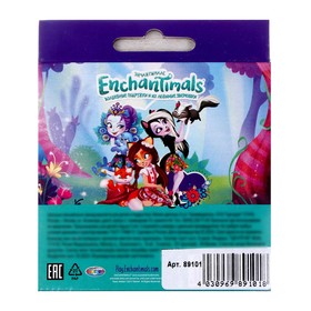 Мел цветной Enchantimals, 6 шт. в упаковке с европодвесом