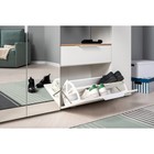 Прихожая Октава 15.123, 1610х354х1976, Белый/Дуб Вотан - фото 25445729