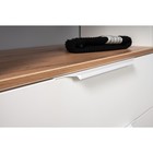 Прихожая Октава 15.123, 1610х354х1976, Белый/Дуб Вотан - фото 25445730