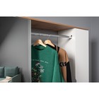 Прихожая Октава 15.123, 1610х354х1976, Белый/Дуб Вотан - фото 25445734