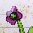 Подставка для ложки "Цветок", цвет фиолетовый - Фото 3