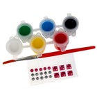 Набор для детского творчества кружка для росписи с декором «Барби» (краски, кисть, стразы) - фото 24658412