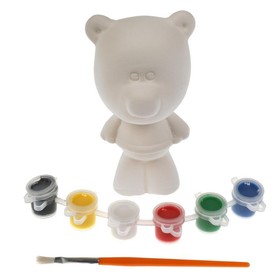 Набор для детского творчества фигурка для росписи «Ми-ми-мишки» (краски, кисточка)