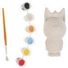 Набор для детского творчества фигурка для росписи «Три кота» (краски, кисточка) - Фото 2