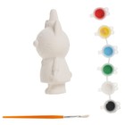 Набор для детского творчества фигурка для росписи «Три кота» (краски, кисточка) - фото 24385242