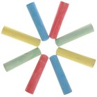 Мелки цветные асфальтовые для творчества, «Три кота» 8 шт. (4 цв.), в ведре - Фото 3