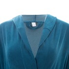 Халат женский, цвет бирюзовый, размер 52 - Фото 6