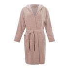 Халат женский, цвет какао с молоком, размер 52 - Фото 7