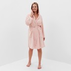 Халат женский, цвет розовый, размер 52 - фото 45716000