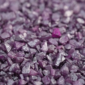 Грунт декоративный "Пурпурный металлик"  песок кварцевый 25 кг фр.1-3 мм
