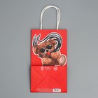 Пакет подарочный крафтовый, упаковка, «Только тебе», 12 х 21 х 9 см - Фото 7
