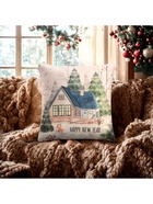 Наволочка декоративная новогодняя «Этель. New Year», 40×40 см, велюр - Фото 2
