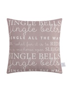 Наволочка декоративная новогодняя «Этель. Jingle bells», 40×40 см, велюр - Фото 3