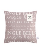 Наволочка декоративная новогодняя «Этель. Jingle bells», 40×40 см, велюр - Фото 7