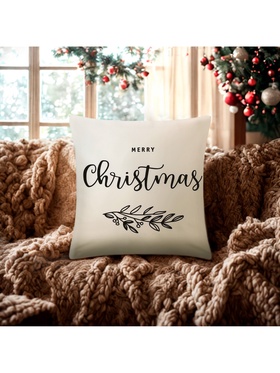 Наволочка декоративная новогодняя «Этель. Christmas», 40×40 см, велюр