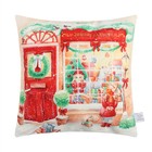 Наволочка декоративная новогодняя «Этель. Зимние радости», 40×40 см, велюр - Фото 2