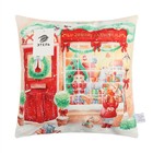 Наволочка декоративная новогодняя «Этель. Зимние радости», 40×40 см, велюр - Фото 6