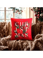 Наволочка декоративная новогодняя «Этель. Рождество», 40×40 см, велюр - Фото 2