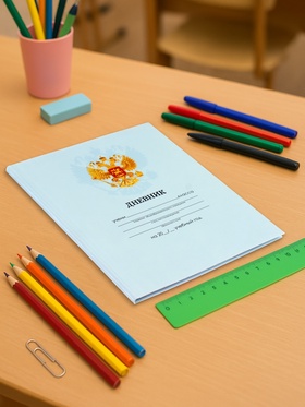 Дневник школьный для 1-11 классов, «Голубой нежный однотонный», интегральная (гибкая) обложка, глянцевая ламинация, 40 листов